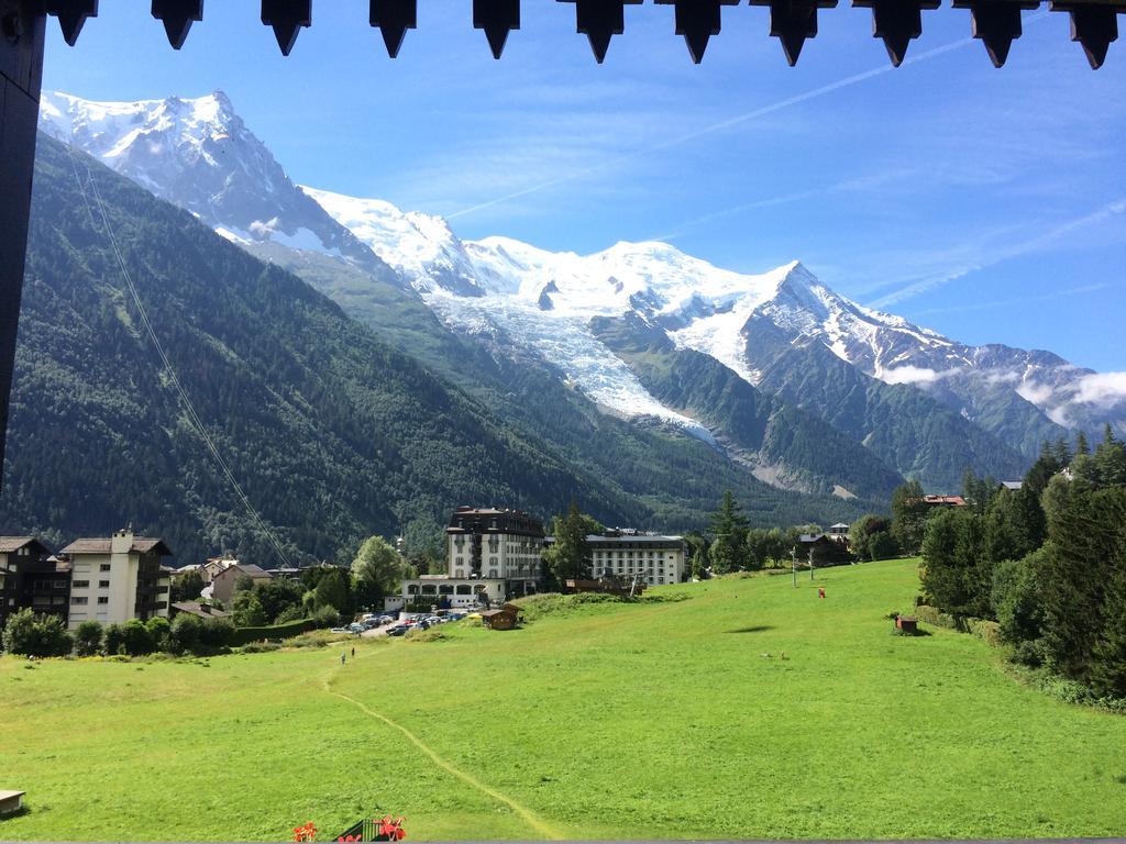 Terrasse Sur Le Mont Blanc Chamonix Exterior foto